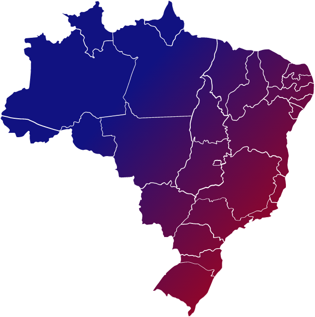 Regiões que atendemos